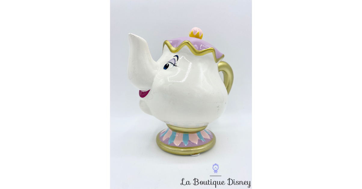 Tirelire Madame Samovar Disney Primark La belle et la bête théière